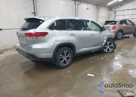 2019 Toyota Highlander Le из США, поврежденный, VIN 5TDBZRFHXKS932903